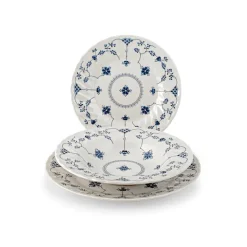 Churchill James Sadler & Sons Finlandia Servizio Piatti In Terracotta - Set 18 Pz