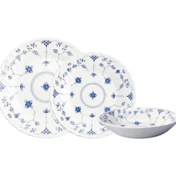 Churchill James Sadler & Sons Finlandia Servizio Piatti In Terracotta - Set 18 Pz