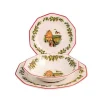 Churchill James Sadler & Sons Holy Toys Servizio Piatti In Terracotta - Set 18 Pz
