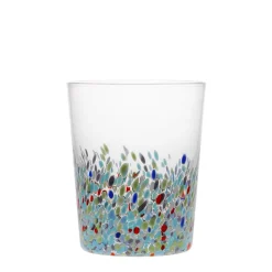 40 cl - Allure Bicchiere Acqua Decorato In Vetro Set 6 Pz