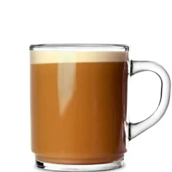 25 cl - Arcoroc Bock Mug Mug in Vetro Temperato - Set 6 Pezzi