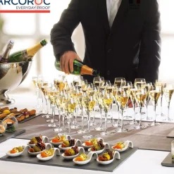 16 cl - Arcoroc Brio Calice Flute in Vetro - Set 6 Pezzi