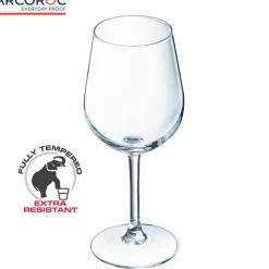 37 cl - Arcoroc Domaine Calice Vino Rosso in Vetro Temperato - Set 6 Pezzi