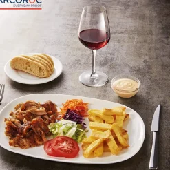 37 cl - Arcoroc Domaine Calice Vino Rosso in Vetro Temperato - Set 6 Pezzi