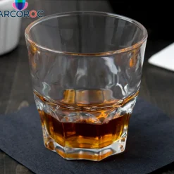 16 cl - Arcoroc Granity Bicchiere Whisky in Vetro Temperato - Set 6 Pezzi