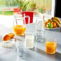 22 cl - Arcoroc LOG Bicchiere Bibita in Vetro - Set 6 Pezzi