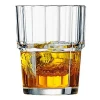 20 cl - Arcoroc Norvege Bicchiere Whisky in Vetro Temperato - Set 6 Pezzi