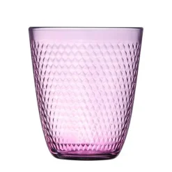 31 cl - Arcoroc Pampille Bicchiere Acqua In Rilievo in Vetro - Set 6 Pezzi
