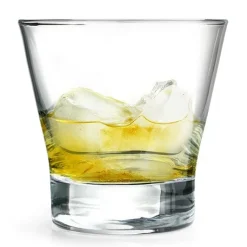 25 cl - Arcoroc Shetland Bicchiere Whisky in Vetro - Set 12 Pezzi