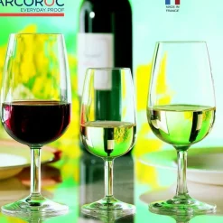 21.5 cl - Arcoroc Viticole Calice Vino Bianco in Vetro - Set 6 Pezzi