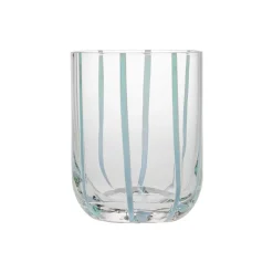 36 cl - Artisan Bicchiere Acqua Striato In Vetro Set 6 Pz