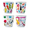 6 cl - Bialetti Arte Bicchierino Caffé In Porcellana Set 4 Pz