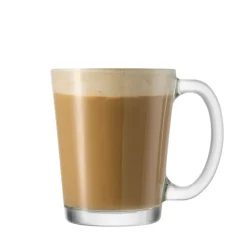 31 cl - Borgonovo Conic Mug Multiuso Con Manico - In Vetro - Set 6 Pz