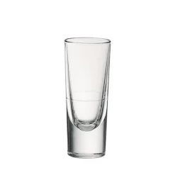 13 cl - Borgonovo Rocky Bicchiere Liquore Shot - In Vetro - Set 6 Pz