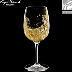 32.5 cl - Bormioli Luigi Aero Calice Vino Bianco in Vetro - Set 6 Pezzi