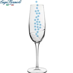 23.5 cl - Bormioli Luigi Aero Calice Flute in Vetro - Set 6 Pezzi