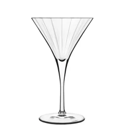 26 cl - Bormioli Luigi Bach Bicchiere Martini in Vetro - Set 4 Pezzi