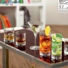 25.5 cl - Bormioli Luigi Bach Diplomatico Bicchiere Whisky Rum In Vetro Set 6 Pz