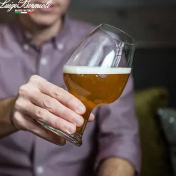 78 cl - Bormioli Luigi Birrateque Wheat Weis Bicchiere Birra in Vetro - Set 6 Pezzi