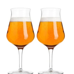 42 cl - Bormioli Luigi Birrateque Calice Birra in Vetro - Set 2 Pezzi