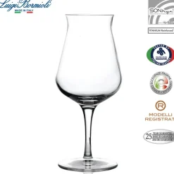 42 cl - Bormioli Luigi Birrateque Calice Birra in Vetro - Set 2 Pezzi