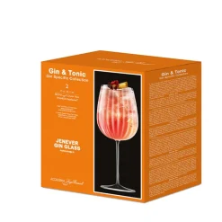 75 cl - Bormioli Luigi Gin & Tonic Jenever Calice Gin Tonic In Vetro Set 2 Pz