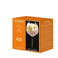 80.5 cl - Bormioli Luigi Gin & Tonic Old Tom Calice Gin Tonic In Vetro Set 2 Pz