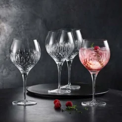 65 cl - Bormioli Luigi Gin & Tonic Plymouth Calice Gin Tonic In Vetro Set 2 Pz