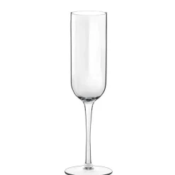 21 cl - Bormioli Luigi Jazz Calice Flute in Vetro - Set 4 Pezzi