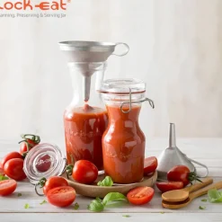 50 cl - Bormioli Luigi Lock Eat Caraffa in Vetro - Set 12 Pezzi
