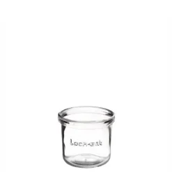 20 cl - Bormioli Luigi Lock Eat Vasetto Ermetico in Vetro - Set 24 Pezzi