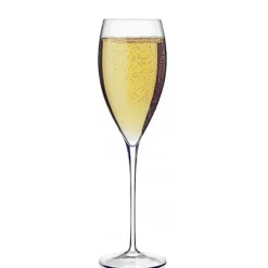 32 cl - Bormioli Luigi Magnifico Calice Flute in Vetro - Set 4 Pezzi