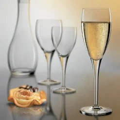 19 cl - Bormioli Luigi Michelangelo Calice Vino Bianco in Vetro - Set 6 Pezzi