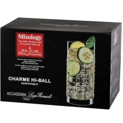 48 cl - Bormioli Luigi Mixology Bicchiere Cocktail in Vetro - Set 6 Pezzi