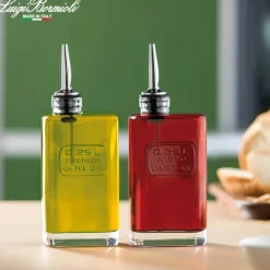 25 cl - Bormioli Luigi Optima Acetiera In Vetro Con Beccuccio Versatore
