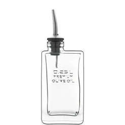 25 cl - Bormioli Luigi Optima Oliera In Vetro Con Beccuccio Versatore