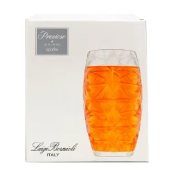 59 cl - Bormioli Luigi Prezioso Bicchiere Bibita in Vetro - Set 4 Pezzi