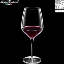 70 cl - Bormioli Luigi Regency Calice Vino Rosso Bordeaux in Vetro - Set 4 Pezzi