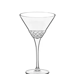 22 cl - Bormioli Luigi Roma 1960 Bicchiere Martini in Vetro - Set 6 Pezzi