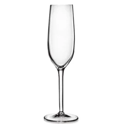 21 cl - Bormioli Luigi Rubino Calice Flute in Vetro - Set 6 Pezzi