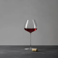 68 cl - Bormioli Luigi Sapientia Cabernet Merlot Calice Vino Rosso Soffiato a Bocca In Vetro Set 2 Pz