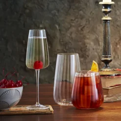 21 cl - Bormioli Luigi Speakeasies Calice Flute in Vetro - Set 6 Pezzi