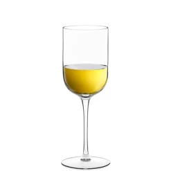 28 cl - Bormioli Luigi Sublime Calice Vino Bianco in Vetro - Set 4 Pezzi