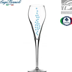 20 cl - Bormioli Luigi Super Calice Flute in Vetro - Set 6 Pezzi