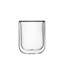 37 cl - Bormioli Luigi Thermic Glass Bicchiere Whisky in Vetro - Set 2 Pezzi