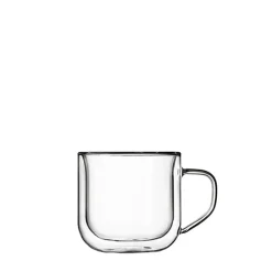 24 cl - Bormioli Luigi Thermic Glass Tazza Cappuccino in Vetro - Set 2 Pezzi