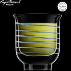 23.5 cl - Bormioli Luigi Thermic Glass Asagao Tazza Thé in Vetro Borosilicato - Set 2 Pezzi