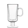 25 cl - Bormioli Luigi Thermic Glass Irish Coffee Bicchiere Cappuccino in Vetro Borosilicato - Set 2 Pezzi