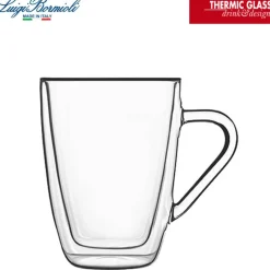 32 cl - Bormioli Luigi Thermic Glass Mug in Vetro Borosilicato