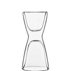 10 cl - Bormioli Luigi Thermic Glass Tazzina Caffé Jigger in Vetro Borosilicato - Set 2 Pezzi